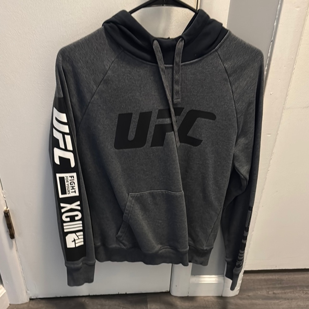 UFC Men's Charcoal Hoodie